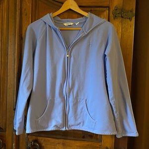 L 🛍 Liz Claiborne light purple hoodie